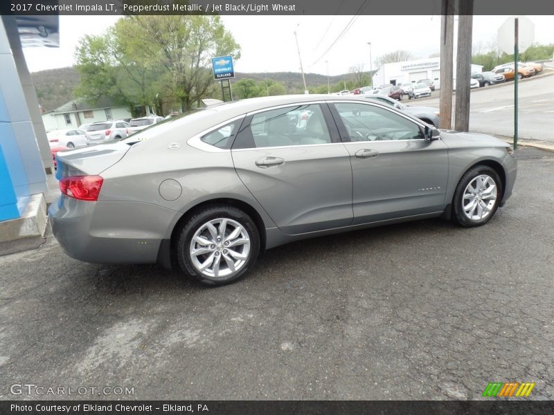 Pepperdust Metallic / Jet Black/Light Wheat 2017 Chevrolet Impala LT