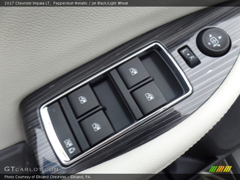 Pepperdust Metallic / Jet Black/Light Wheat 2017 Chevrolet Impala LT