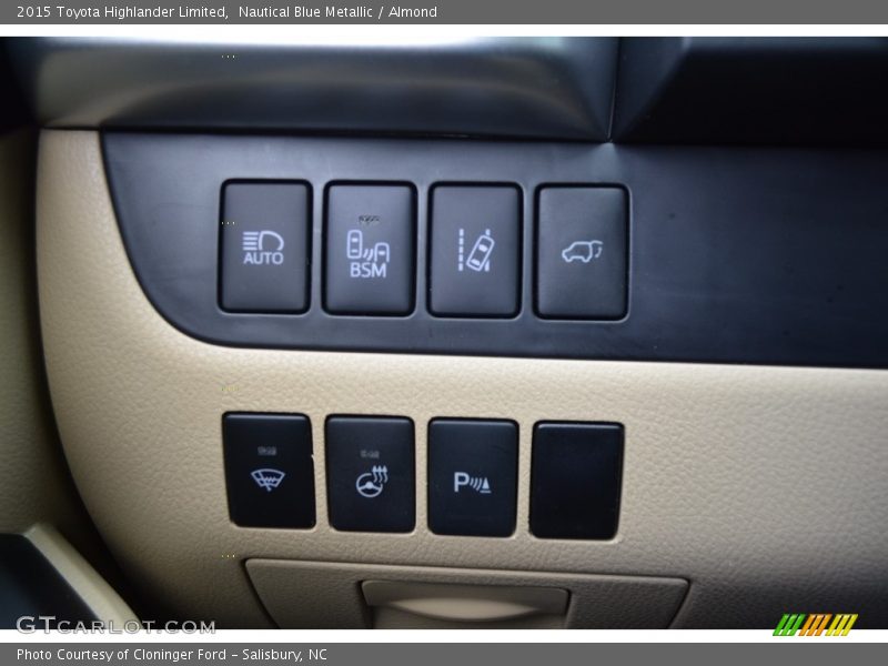 Nautical Blue Metallic / Almond 2015 Toyota Highlander Limited