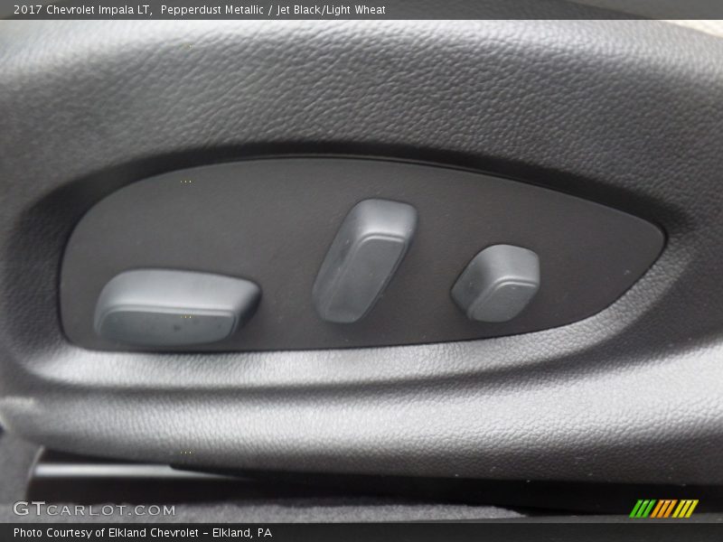 Pepperdust Metallic / Jet Black/Light Wheat 2017 Chevrolet Impala LT