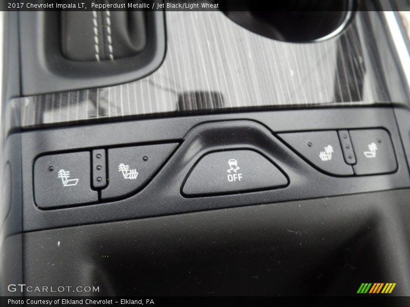 Pepperdust Metallic / Jet Black/Light Wheat 2017 Chevrolet Impala LT