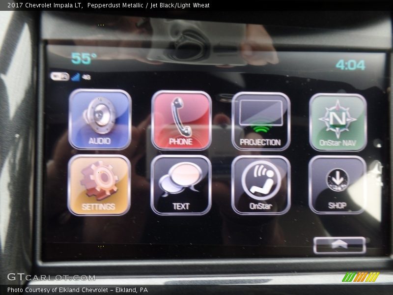 Pepperdust Metallic / Jet Black/Light Wheat 2017 Chevrolet Impala LT