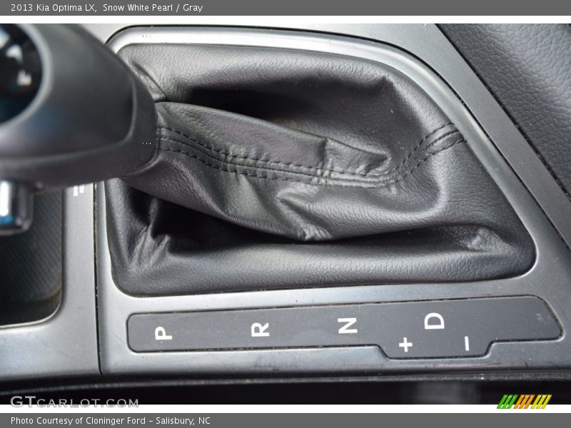 Snow White Pearl / Gray 2013 Kia Optima LX