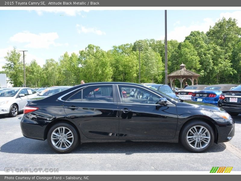 Attitude Black Metallic / Black 2015 Toyota Camry SE