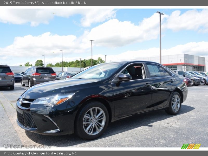 Attitude Black Metallic / Black 2015 Toyota Camry SE