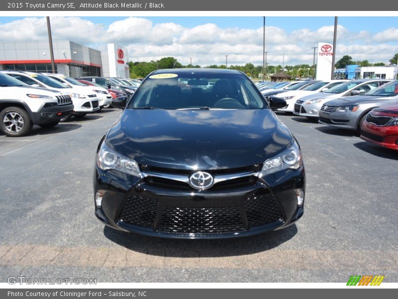 Attitude Black Metallic / Black 2015 Toyota Camry SE