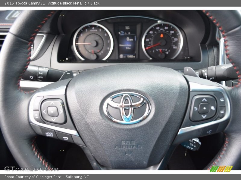 Attitude Black Metallic / Black 2015 Toyota Camry SE