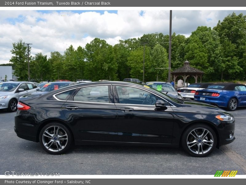 Tuxedo Black / Charcoal Black 2014 Ford Fusion Titanium