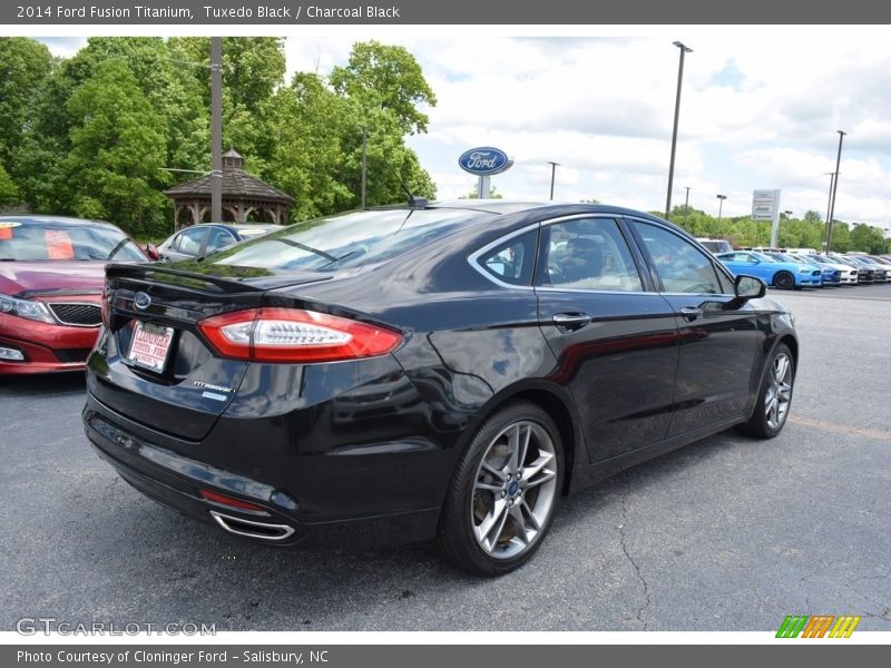 Tuxedo Black / Charcoal Black 2014 Ford Fusion Titanium