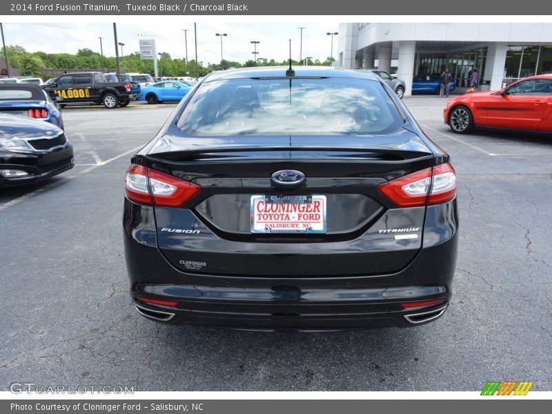 Tuxedo Black / Charcoal Black 2014 Ford Fusion Titanium
