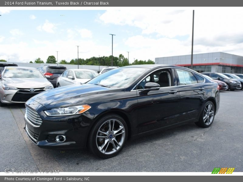 Tuxedo Black / Charcoal Black 2014 Ford Fusion Titanium
