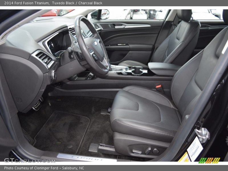 Tuxedo Black / Charcoal Black 2014 Ford Fusion Titanium