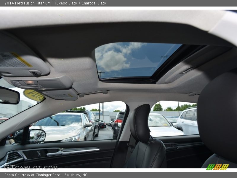 Tuxedo Black / Charcoal Black 2014 Ford Fusion Titanium