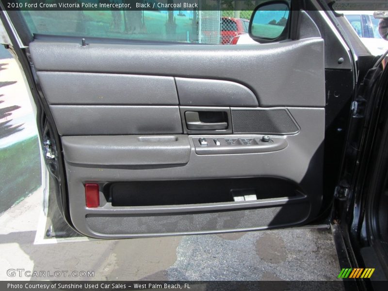 Black / Charcoal Black 2010 Ford Crown Victoria Police Interceptor