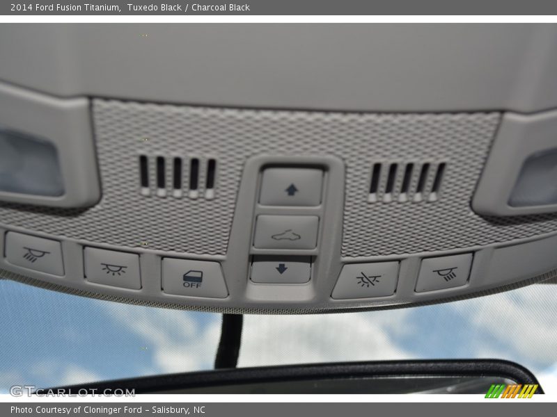 Tuxedo Black / Charcoal Black 2014 Ford Fusion Titanium