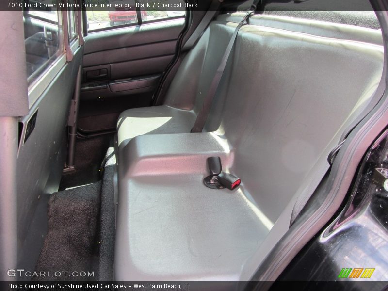 Black / Charcoal Black 2010 Ford Crown Victoria Police Interceptor