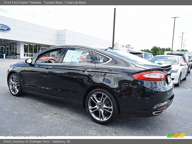 Tuxedo Black / Charcoal Black 2014 Ford Fusion Titanium