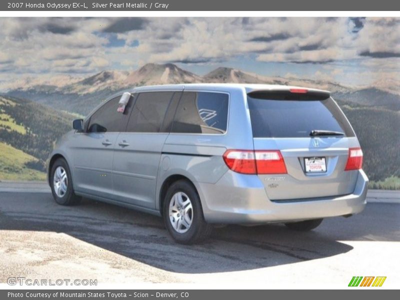 Silver Pearl Metallic / Gray 2007 Honda Odyssey EX-L