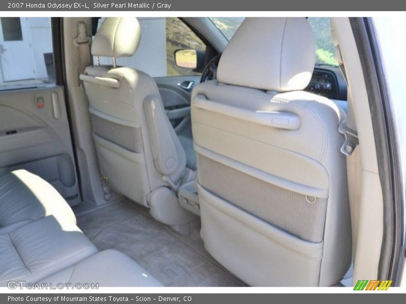 Silver Pearl Metallic / Gray 2007 Honda Odyssey EX-L