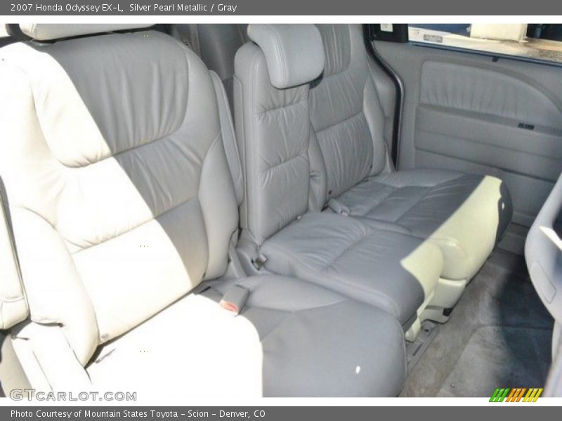 Silver Pearl Metallic / Gray 2007 Honda Odyssey EX-L
