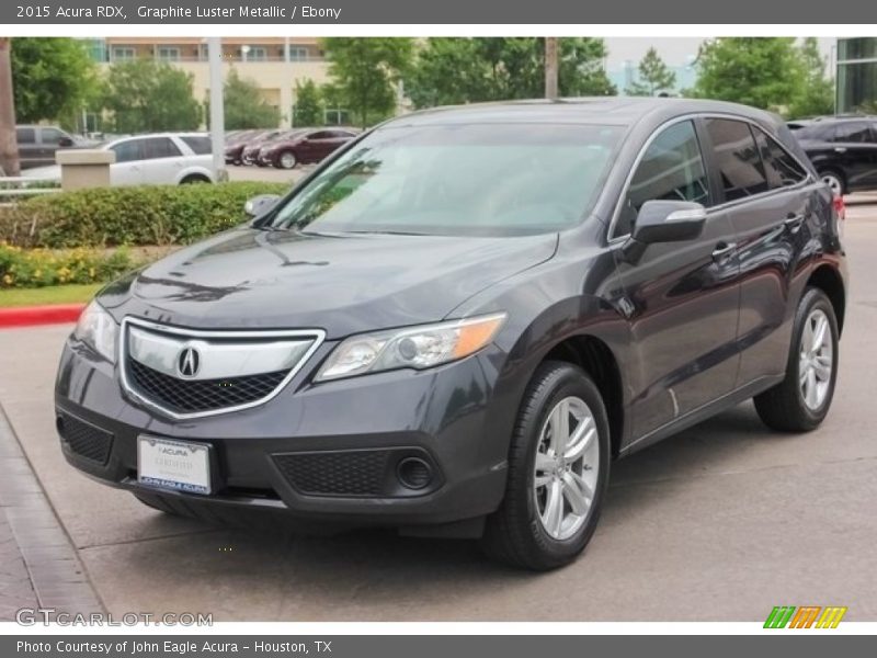 Graphite Luster Metallic / Ebony 2015 Acura RDX