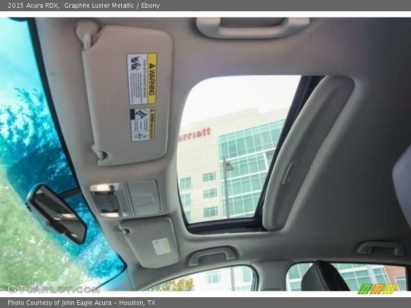 Graphite Luster Metallic / Ebony 2015 Acura RDX