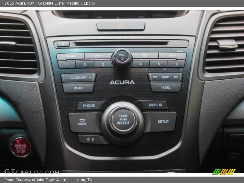 Graphite Luster Metallic / Ebony 2015 Acura RDX