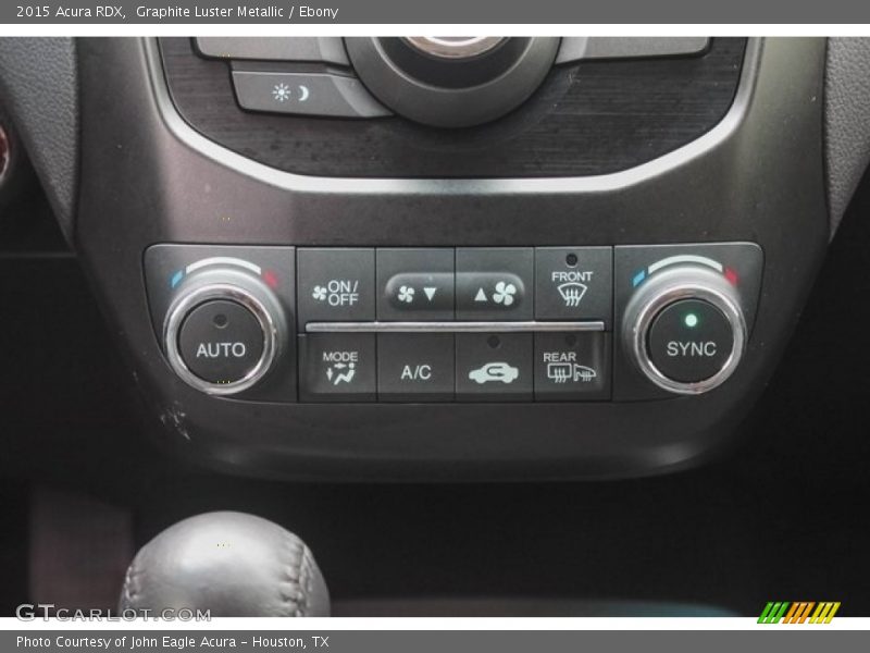 Graphite Luster Metallic / Ebony 2015 Acura RDX