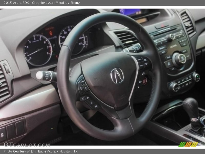 Graphite Luster Metallic / Ebony 2015 Acura RDX