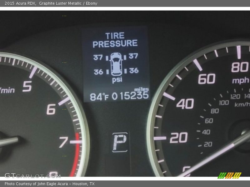 Graphite Luster Metallic / Ebony 2015 Acura RDX