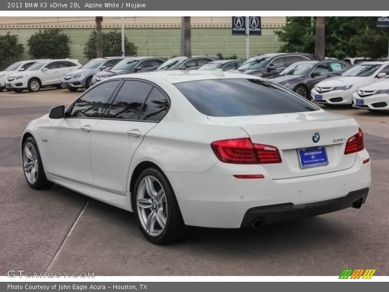 Alpine White / Mojave 2013 BMW X3 xDrive 28i