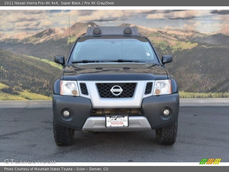 Super Black / Pro 4X Gray/Steel 2011 Nissan Xterra Pro-4X 4x4
