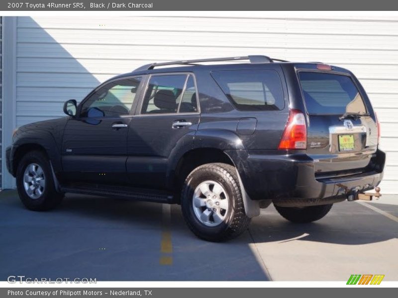Black / Dark Charcoal 2007 Toyota 4Runner SR5