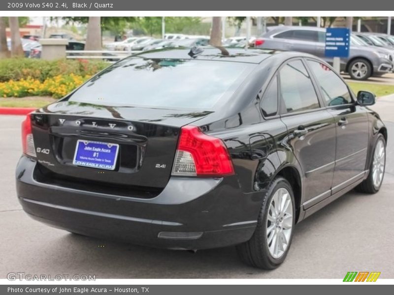 Black / Quartz 2009 Volvo S40 2.4i