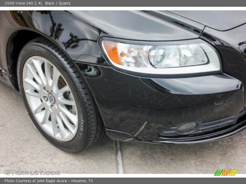 Black / Quartz 2009 Volvo S40 2.4i