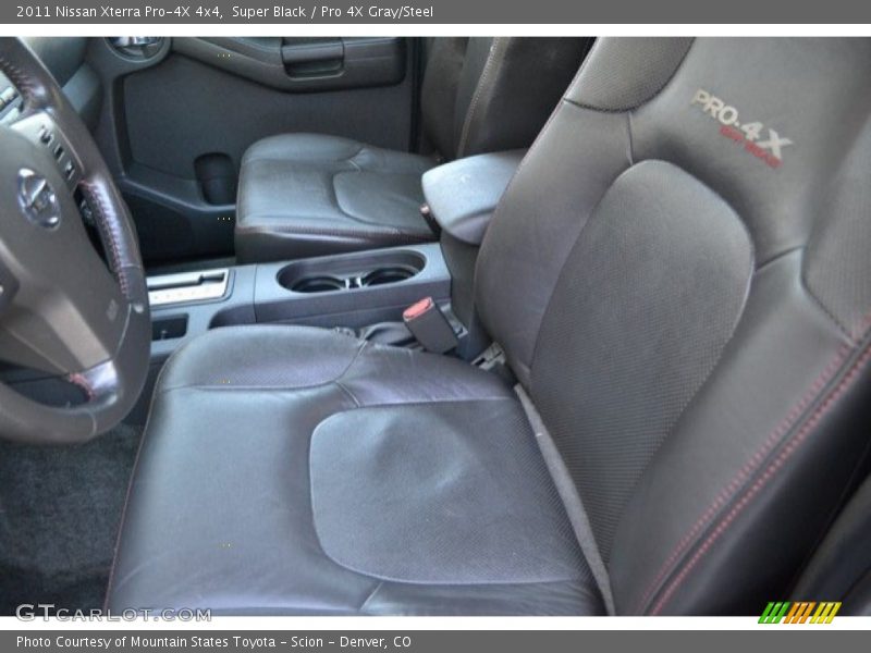 Super Black / Pro 4X Gray/Steel 2011 Nissan Xterra Pro-4X 4x4