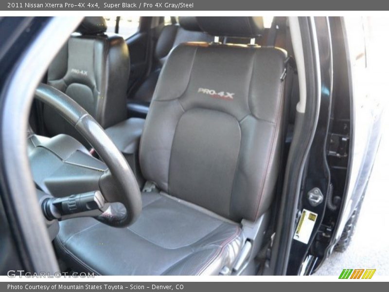 Super Black / Pro 4X Gray/Steel 2011 Nissan Xterra Pro-4X 4x4