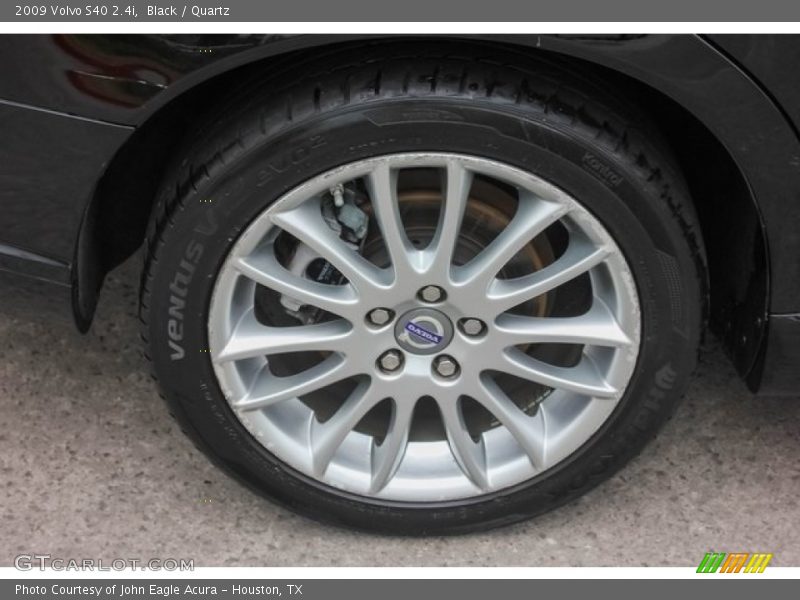 Black / Quartz 2009 Volvo S40 2.4i