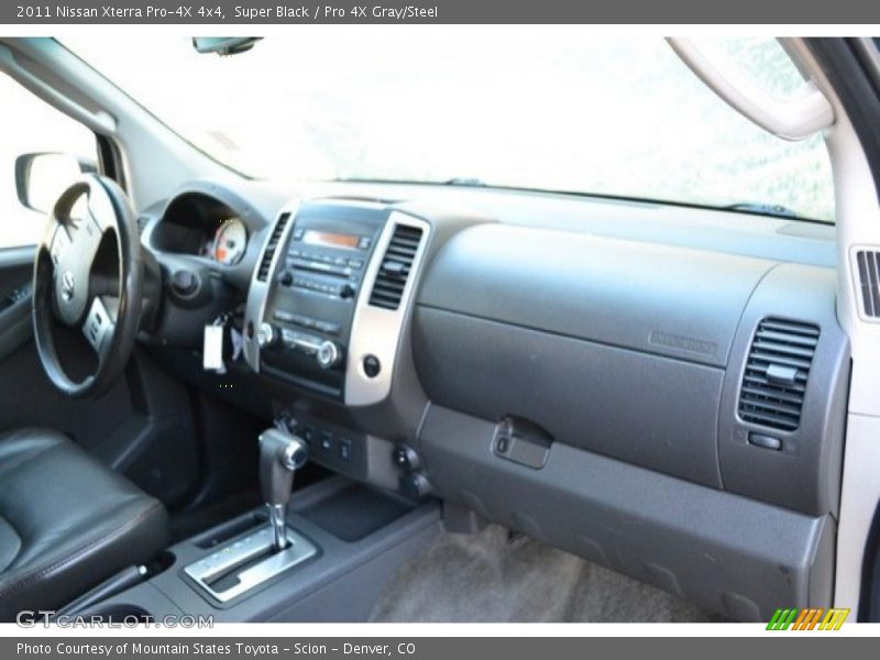 Super Black / Pro 4X Gray/Steel 2011 Nissan Xterra Pro-4X 4x4
