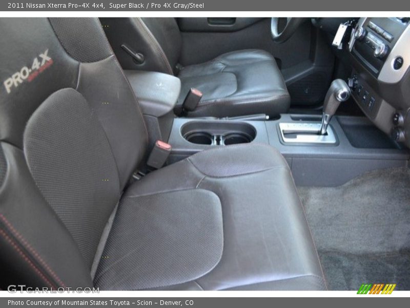 Super Black / Pro 4X Gray/Steel 2011 Nissan Xterra Pro-4X 4x4