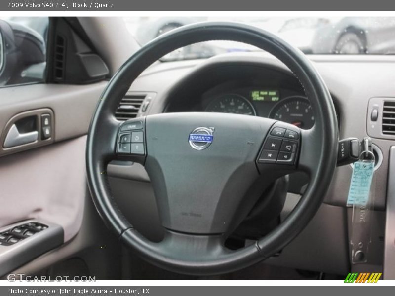 Black / Quartz 2009 Volvo S40 2.4i