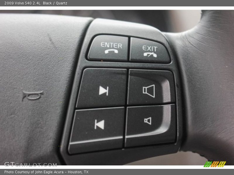 Black / Quartz 2009 Volvo S40 2.4i
