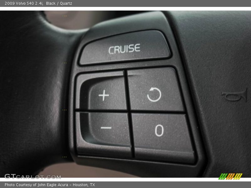 Black / Quartz 2009 Volvo S40 2.4i