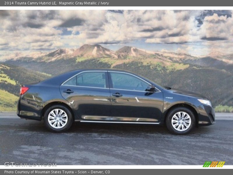 Magnetic Gray Metallic / Ivory 2014 Toyota Camry Hybrid LE