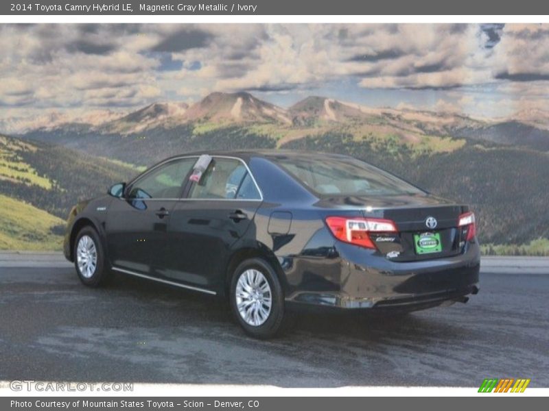 Magnetic Gray Metallic / Ivory 2014 Toyota Camry Hybrid LE