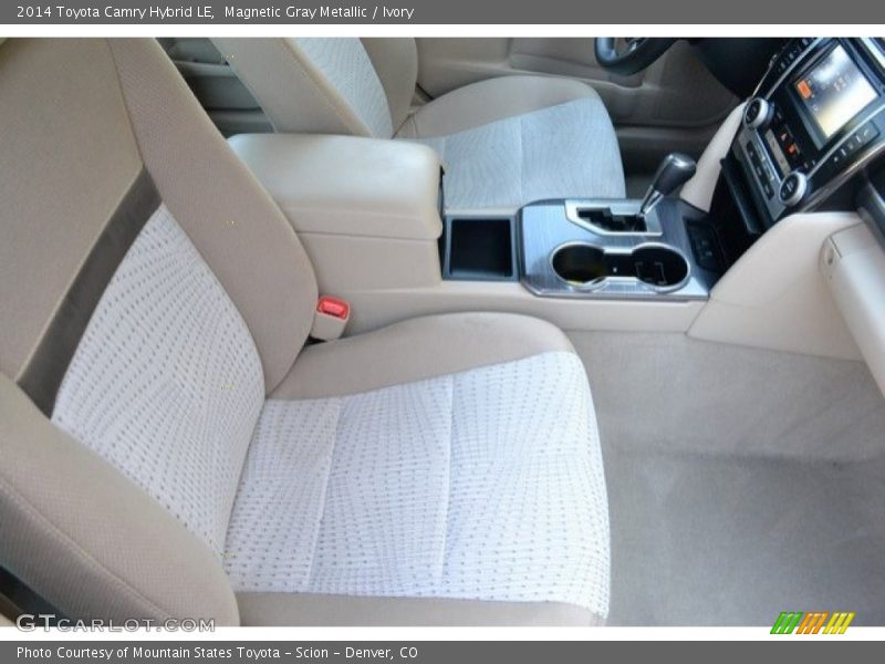 Magnetic Gray Metallic / Ivory 2014 Toyota Camry Hybrid LE