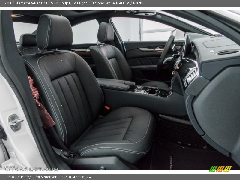 designo Diamond White Metallic / Black 2017 Mercedes-Benz CLS 550 Coupe