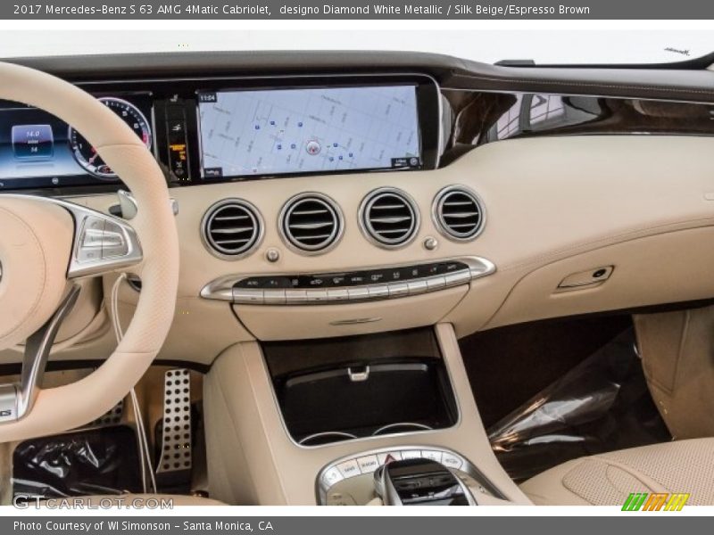 Navigation of 2017 S 63 AMG 4Matic Cabriolet