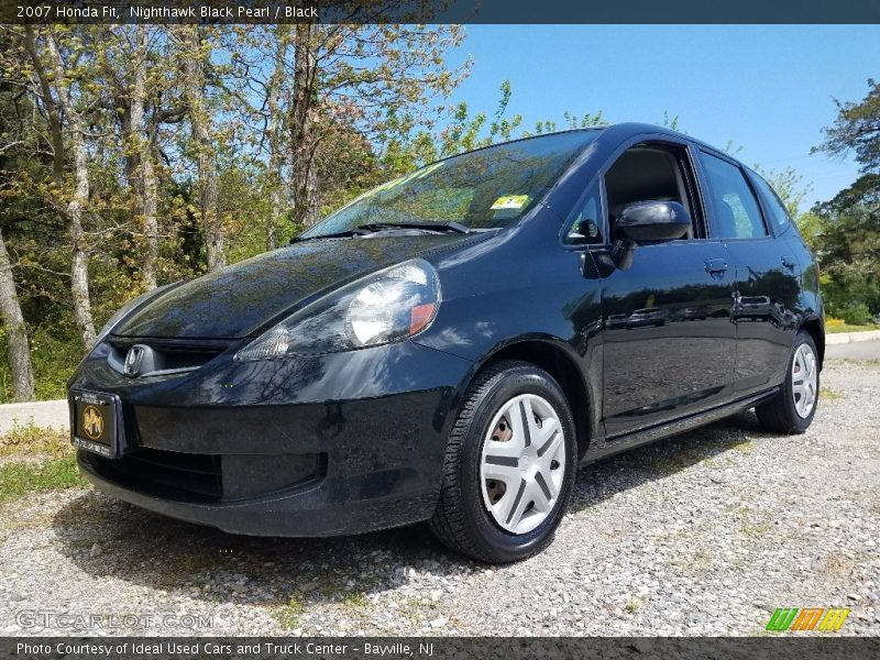 Nighthawk Black Pearl / Black 2007 Honda Fit