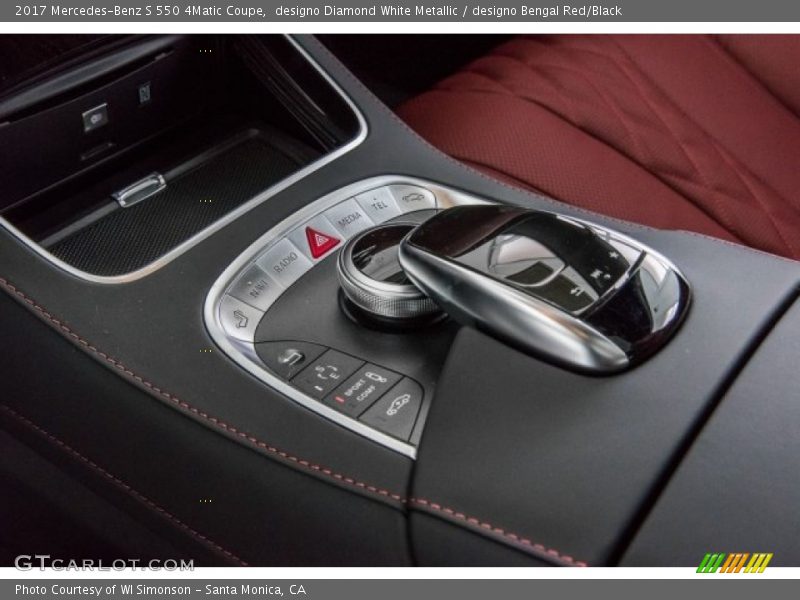 Controls of 2017 S 550 4Matic Coupe